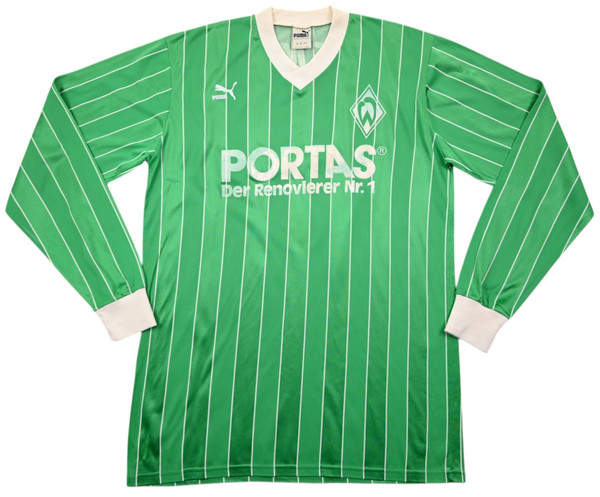 1988-89 WERDER BREMEN LONGSLEEVE SHIRT XL