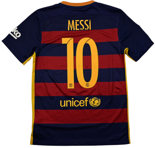 2015-16 BARCELONA *MESSI* SHIRT S