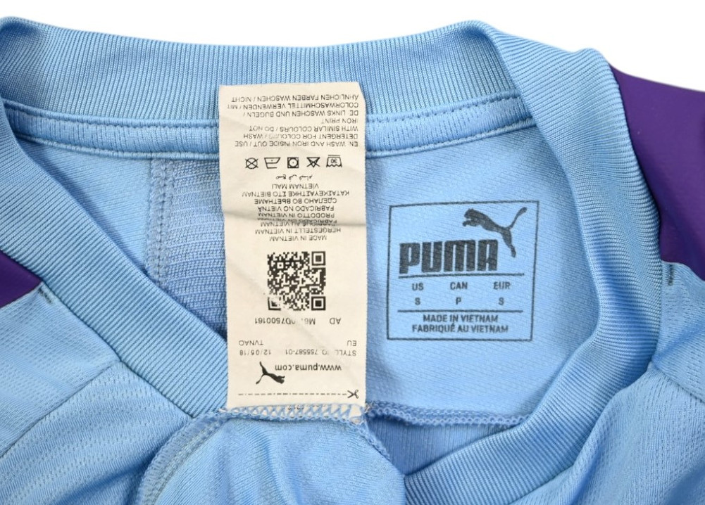 2019-20 MANCHESTER CITY *KUN AGUERO* LONGSLEEVE SHIRT S