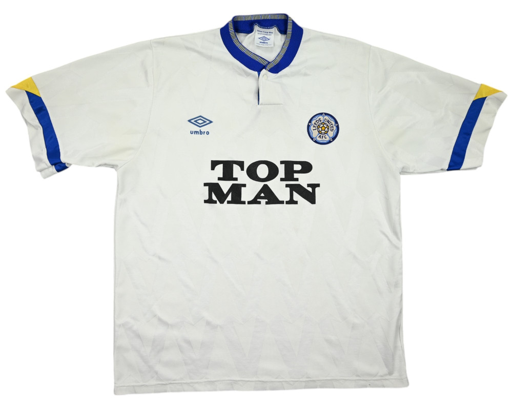 1990-91 LEEDS UNITED KOSZULKA XL