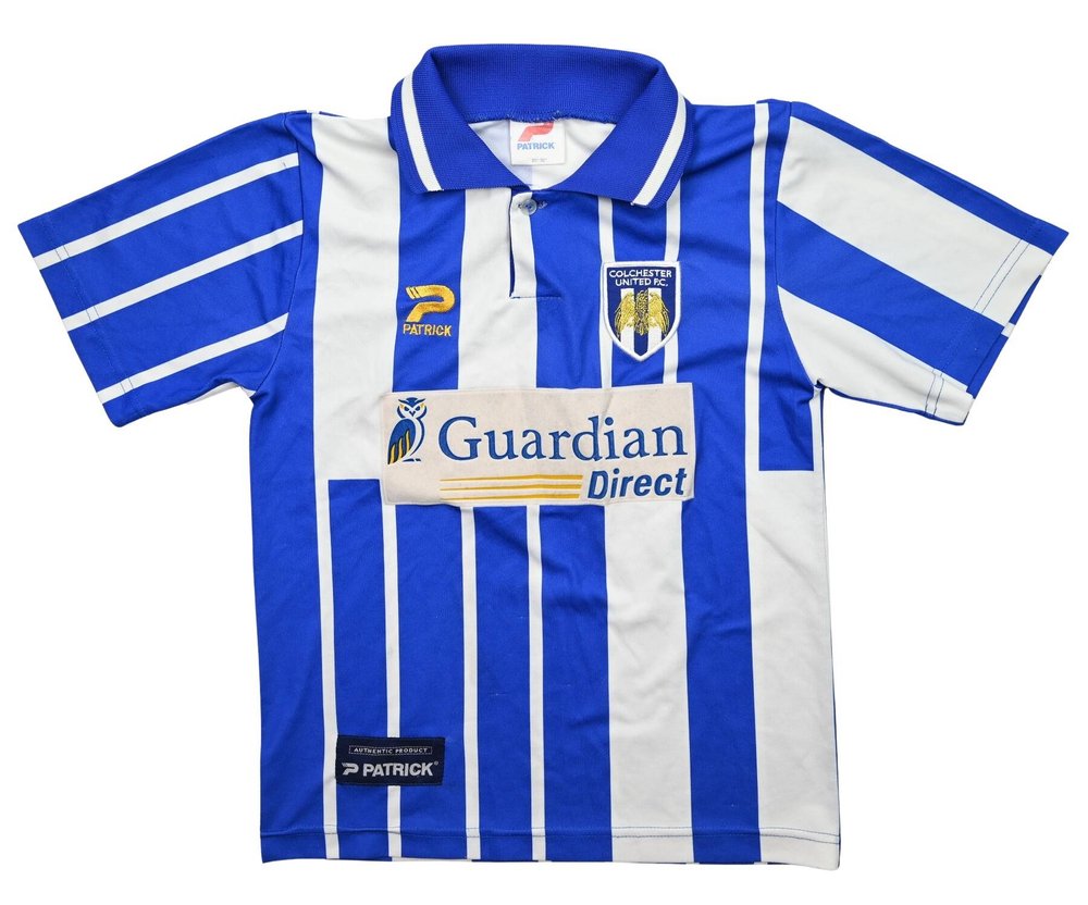 1998-99 COLCHESTER UNITED SHIRT M. BOYS