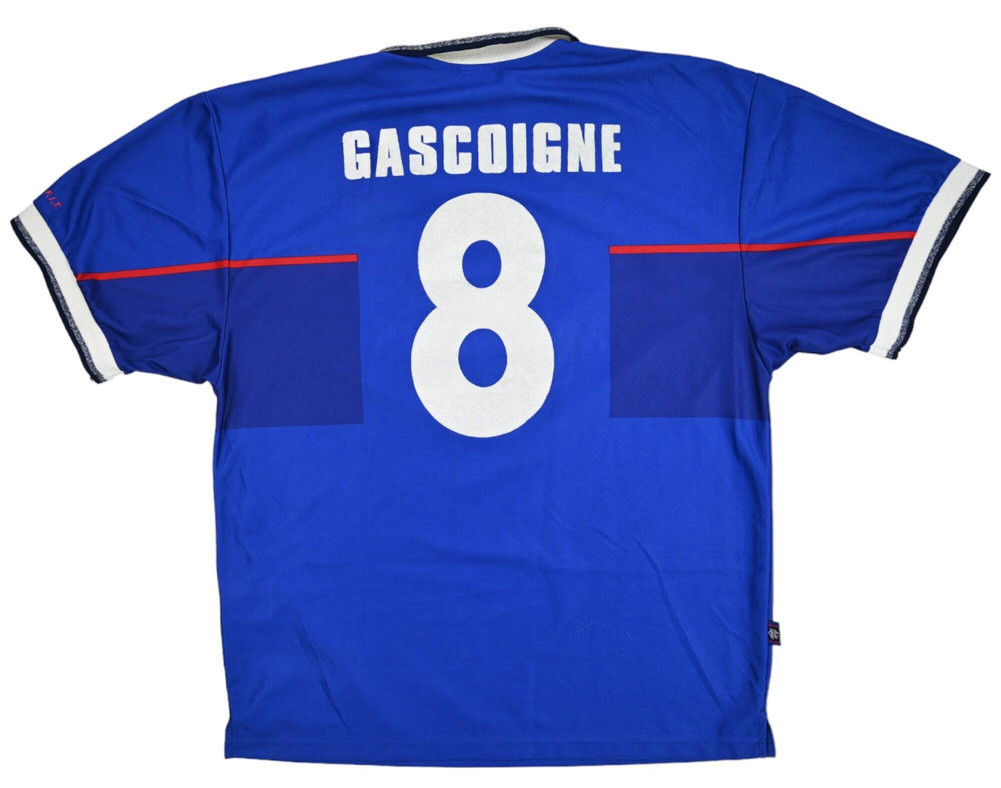 1997-99 GLASGOW RANGERS *GASCOIGNE* KOSZULKA XL