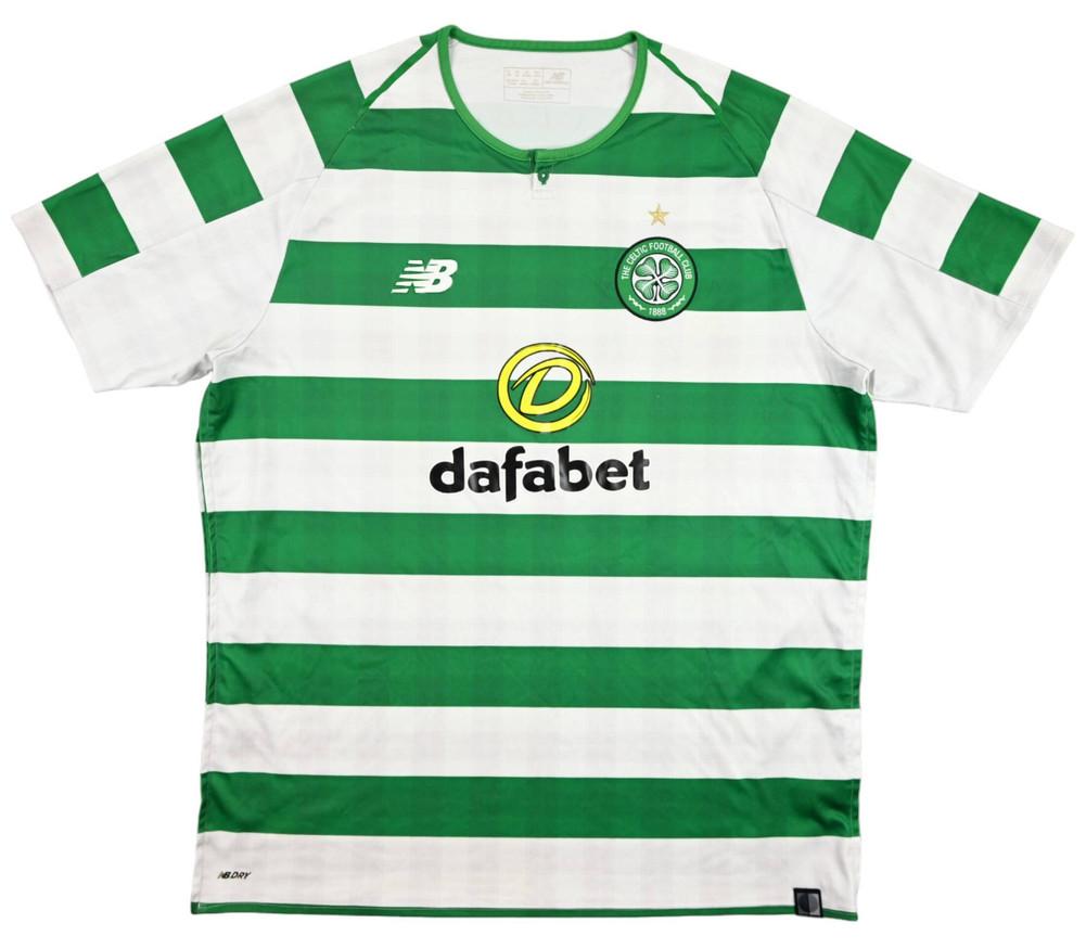 2018-19 CELTIC GLASGOW SHIRT XL