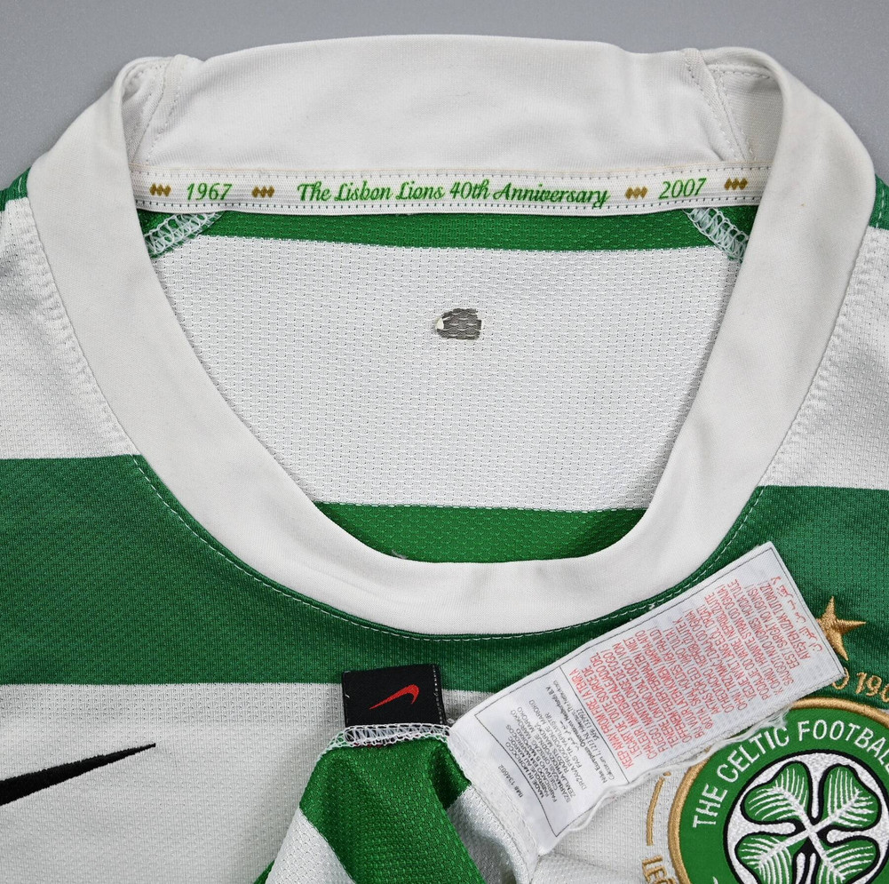 2007-08 CELTIC GLASGOW SHIRT M
