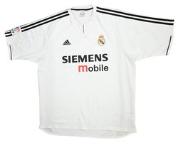 2003-04 REAL MADRID SHIRT XL