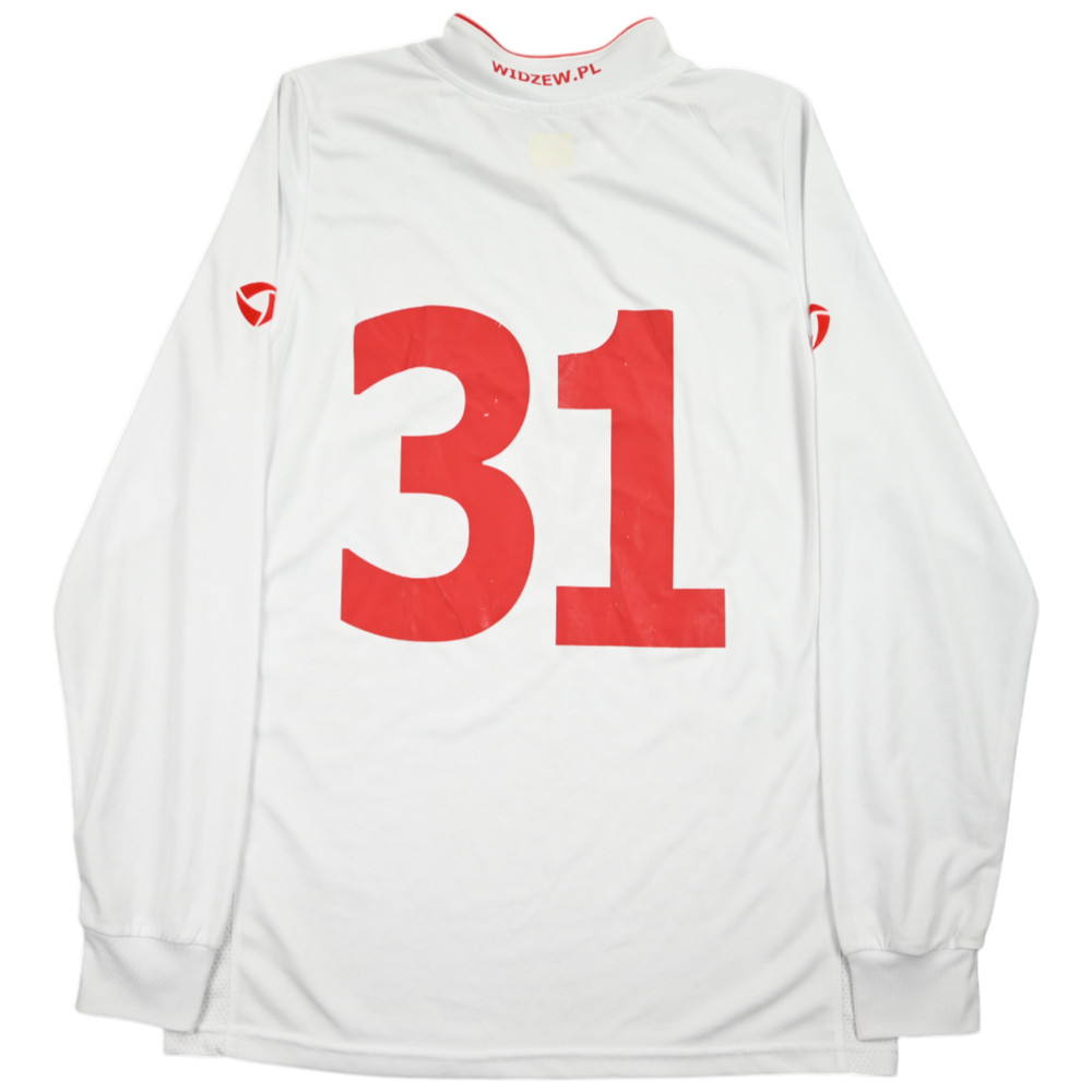 2009-10 WIDZEW ŁÓDŹ LONGSLEEVE KOSZULKA L