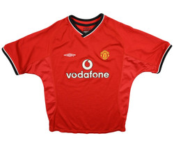 2000-02 MANCHESTER UNITED SHIRT L .BOYS