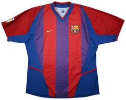 2002-03 BARCELONA *PUYOL* SHIRT L