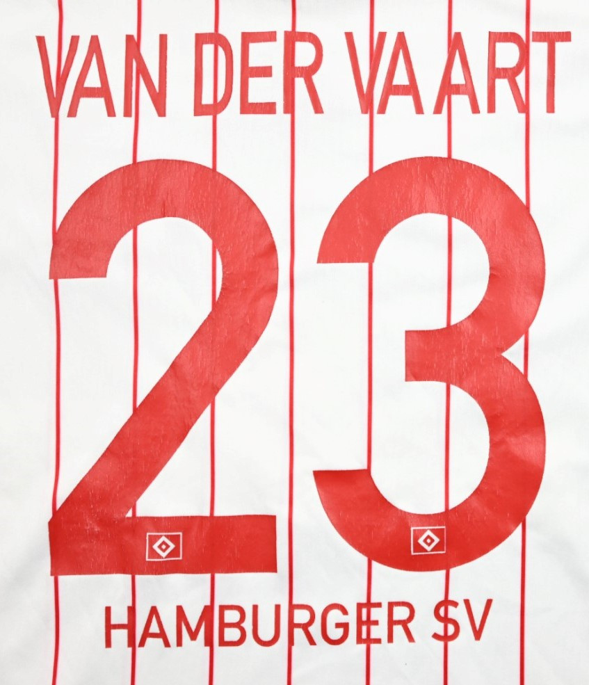 2007-09 HAMBURG *VAN DER VAART* SHIRT L. BOYS