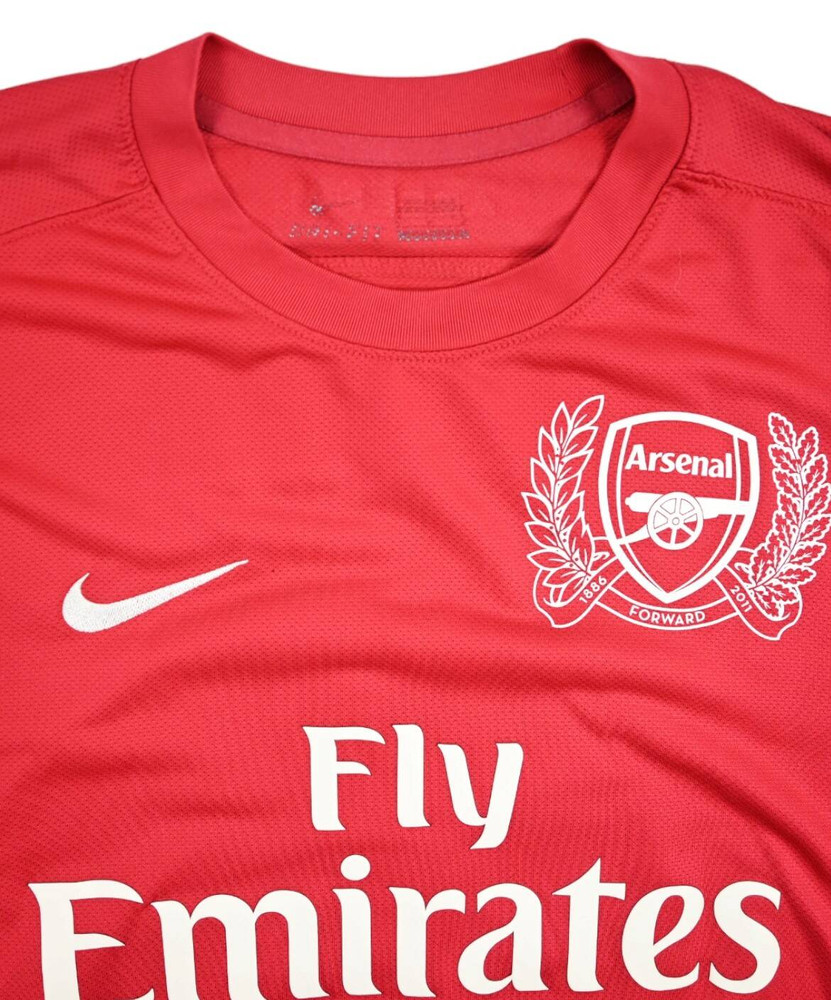 2011-12 ARSENAL LONDON *CHAMBERLAIN* SHIRT L