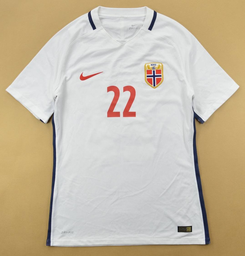 2016-18 NORWAY WOMAN MATCH ISSUE SHIRT L