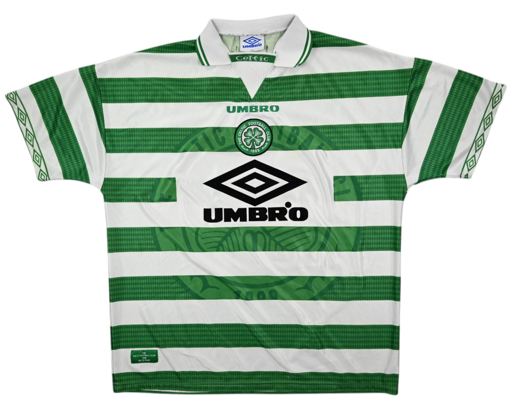 1997-99 CELTIC GLASGOW SHIRT XXL