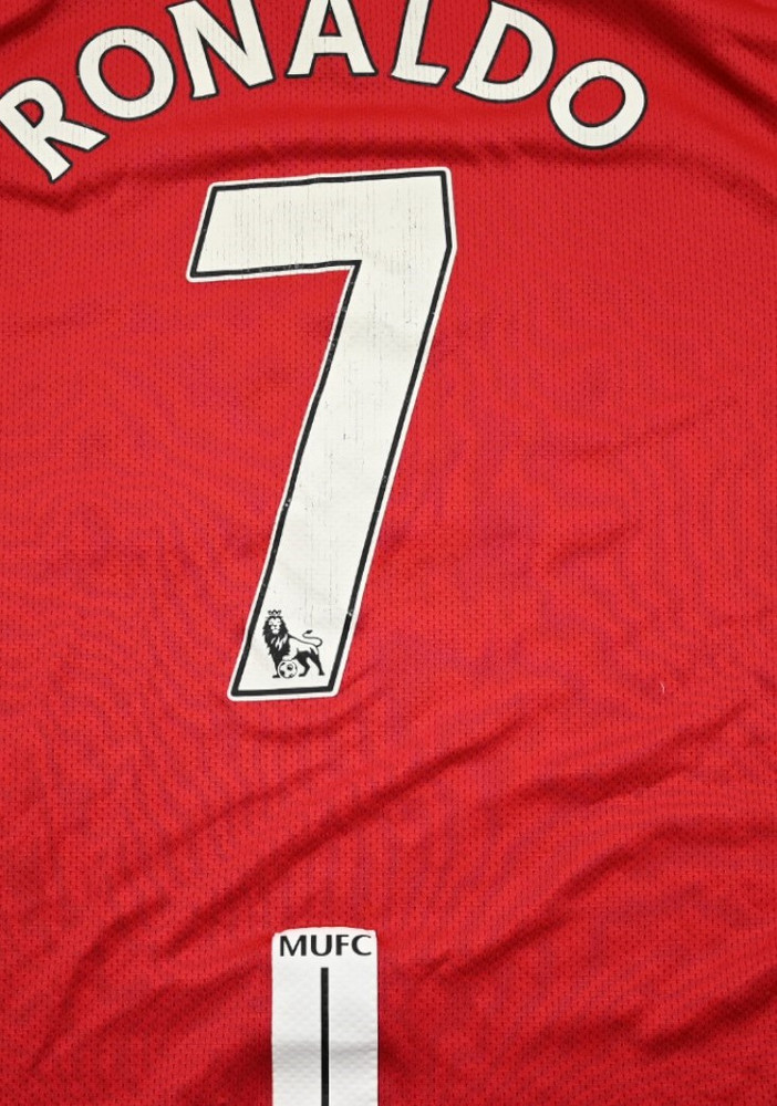 2007-09 MANCHESTER UNITED *RONALDO* KOSZULKA L