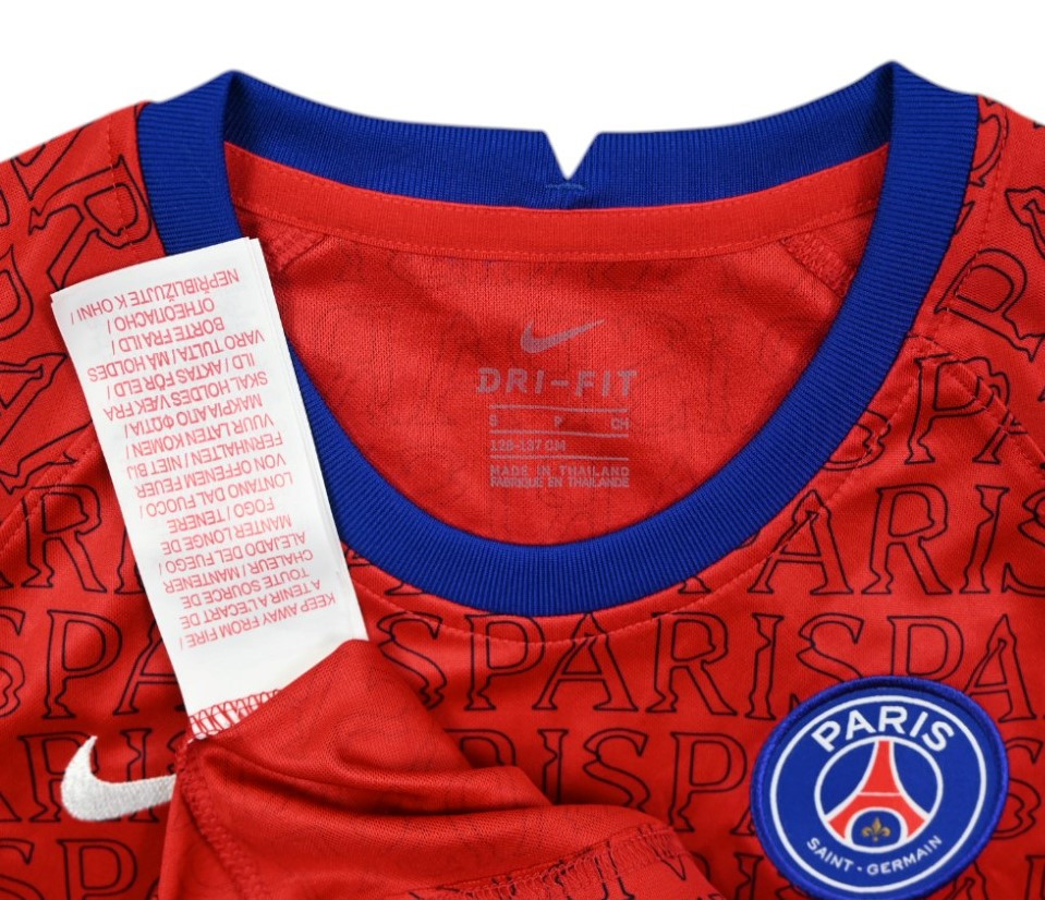 2020-21 PARIS SAINT-GERMAIN KOSZULKA TRENINGOWA S. BOYS