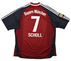 2001-02 BAYERN MUNCHEN *SCHOLL* KOSZULKA XL