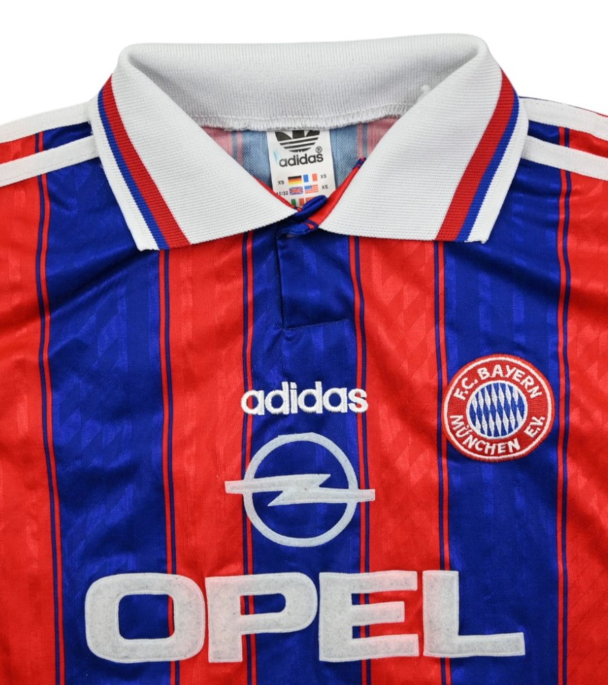 1995-97 BAYERN MUNCHEN *KLINSMANN* KOSZULKA XS. BOYS