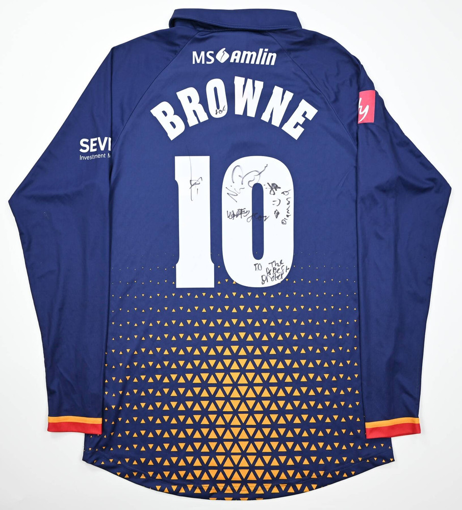 ESSEX EAGLES *BROWNE* CRICKET LONGSLEEVE L