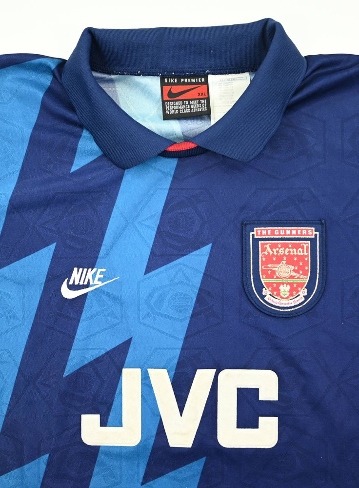 1995-96 ARSENAL LONDON SHIRT XXL