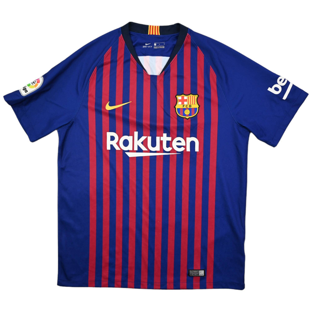 2018-19 FC BARCELONA *MESSI* SHIRT L