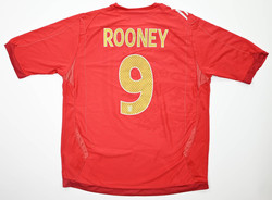 2006-08 ENGLAND *ROONEY* SHIRT L