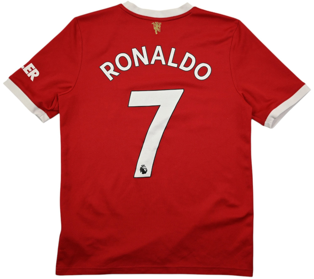 2021-22 MANCHESTER UNITED *RONALDO* SHIRT XL. BOYS