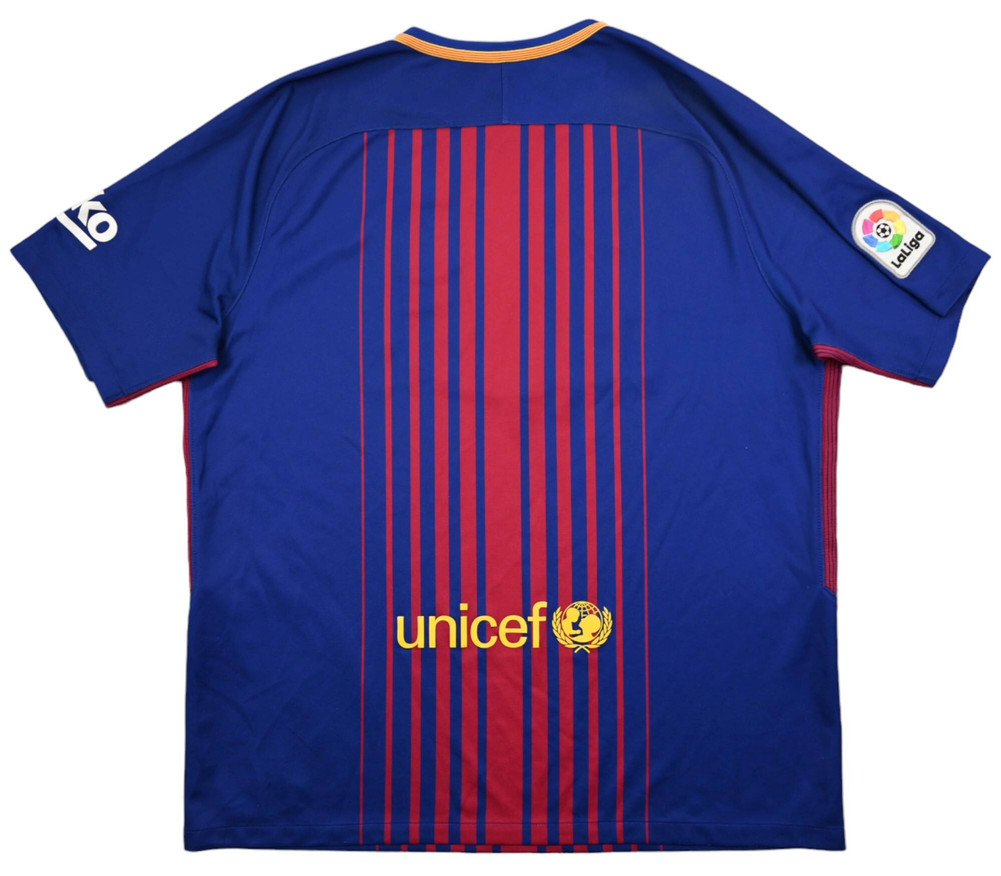 2017-18 FC BARCELONA SHIRT XL