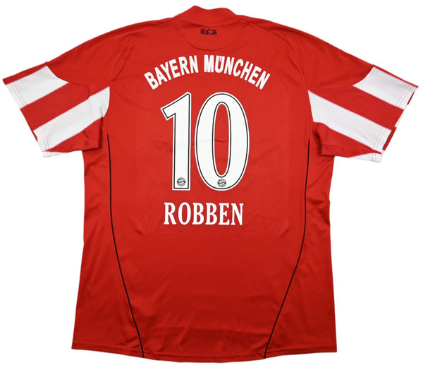 2010-11 BAYERN MUNCHEN *ROBBEN* SHIRT XXL