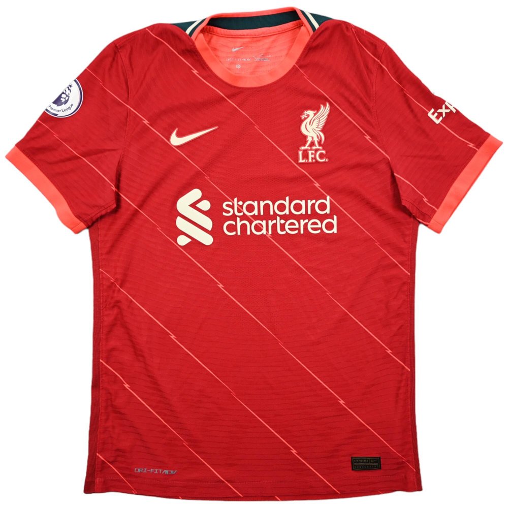 2021-22 LIVERPOOL PLAYER ISSUE SHIRT M