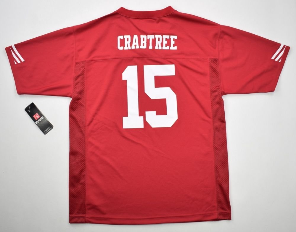 SAN FRANCISCO 49ERS *CRABTREE* NFL NFL PLAYERS SHIRT XL. BOYS