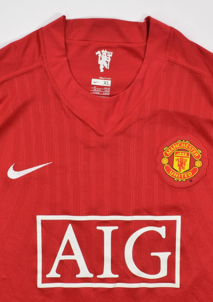 2007-09 MANCHESTER UNITED *RONALDO* SHIRT XL