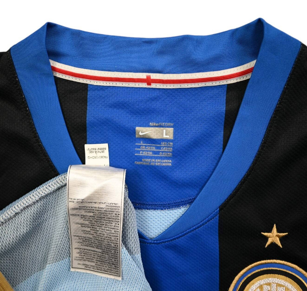 2008-09 INTER MILAN SHIRT L