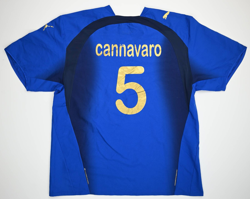 2006 ITALY *CANNAVARO* SHIRT XL