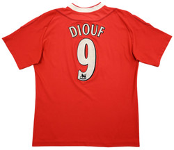 2002-04 LIVERPOOL *DIOUF* SHIRT M