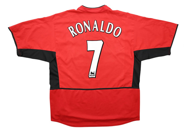2002-04 MANCHESTER UNITED *RONALDO* SHIRT XL