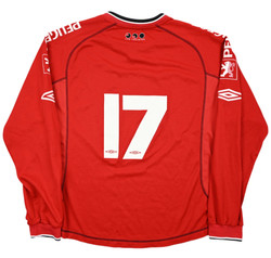 2000-01 ROYAL ANTWERP #17 LONGSLEEVE SHIRT XL