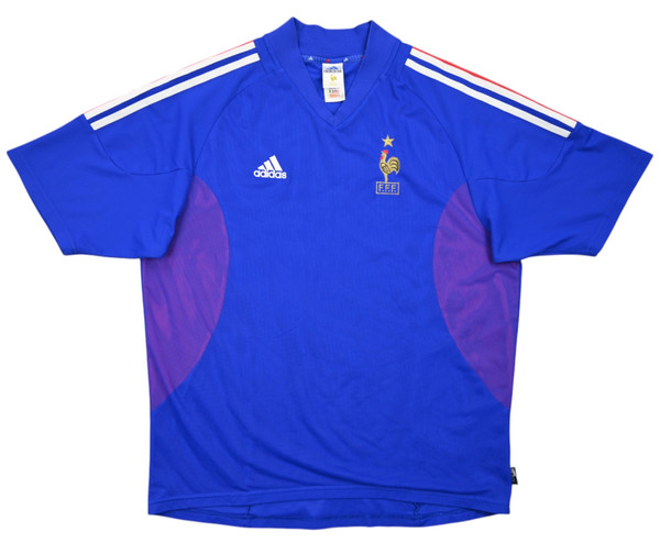 2002-04 FRANCE SHIRT XL