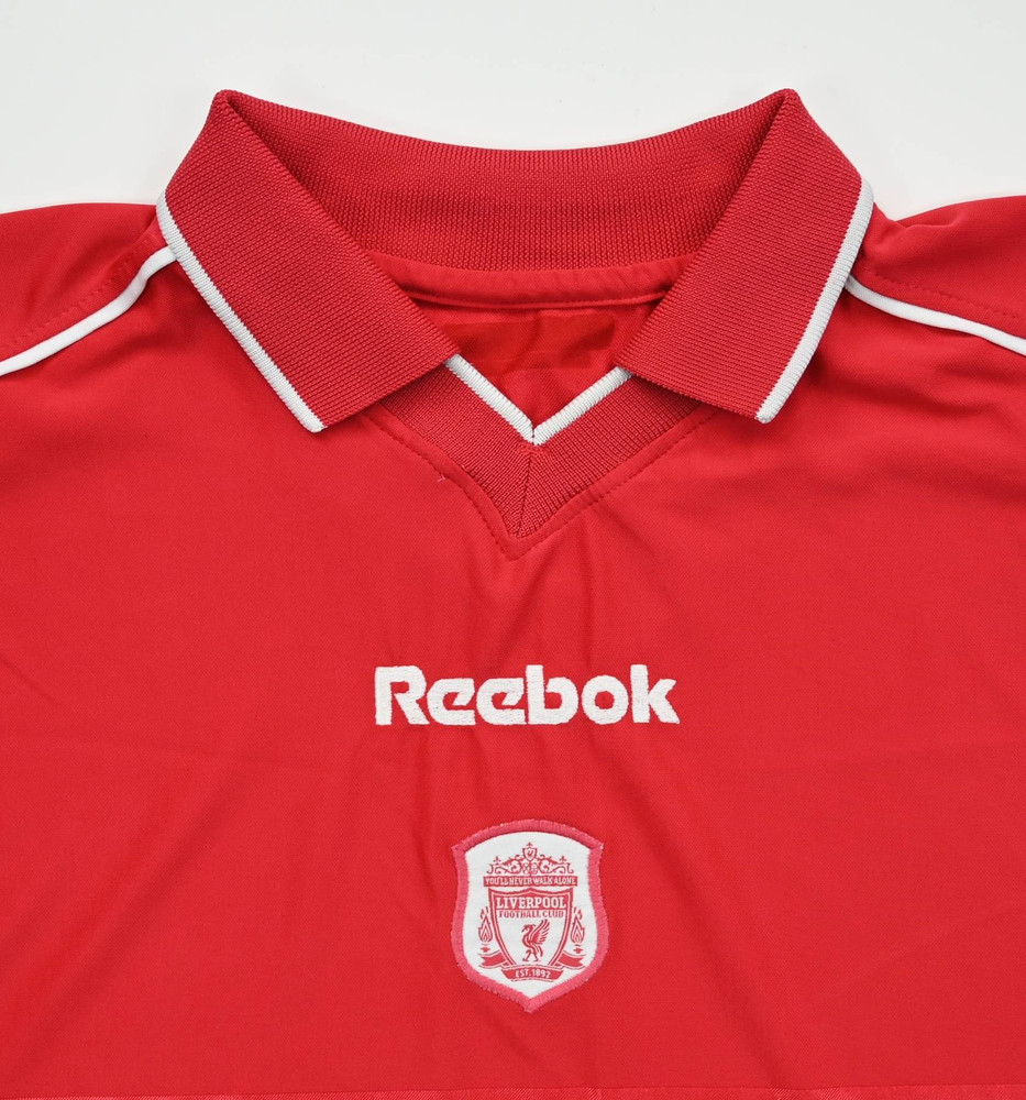2000-02 LIVERPOOL *GERRARD* SHIRT XL