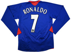 2005-06 MANCHESTER UNITED *RONALDO* LONGSLEEVE KOSZULKA S