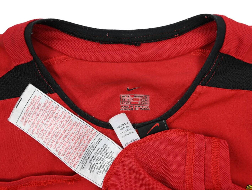 2002-04 MANCHESTER UNITED SHIRT XL