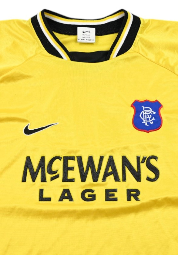 1997-99 GLASGOW RANGERS GOALKEEPERK LONGSLEEVE SHIRT XXL