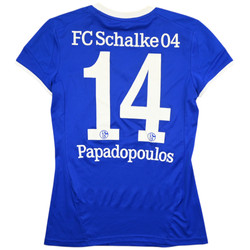2012-14 FC SCHALKE 04 *PAPADOPOULOS* KOSZULKA S WOMENS