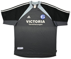 2001-02 SCHALKE SHIRT XXL