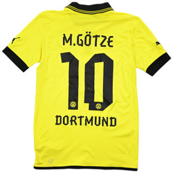 2012-13 BORUSSIA DORTMUND *M. GOTZE* SHIRT S