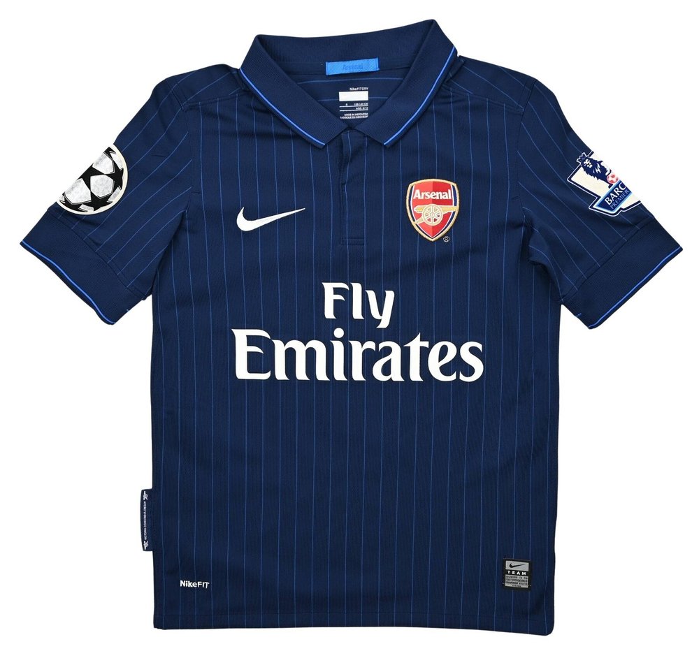 2009-10 ARSENAL LONDON *VERMAELEN* SHIRT S. BOYS