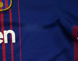 2017-18 FC BARCELONA SHIRT XL. BOYS