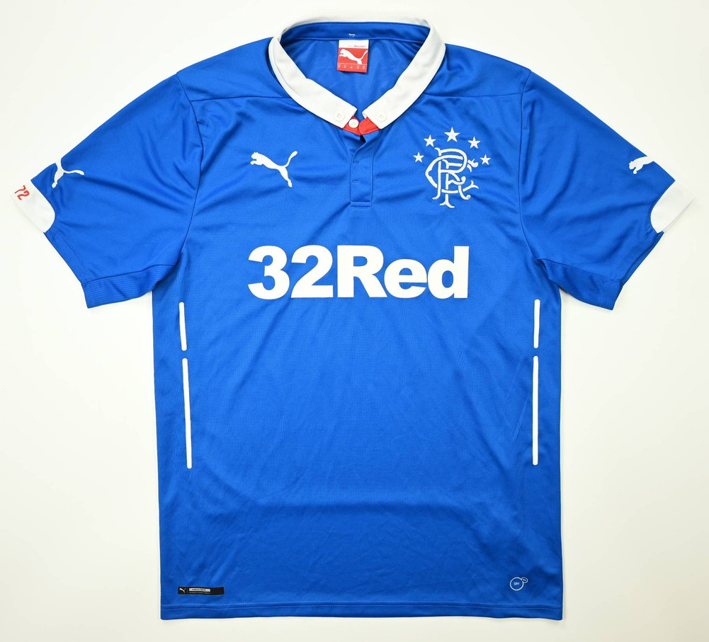 2014-15 GLASGOW RANGERS SHIRT M