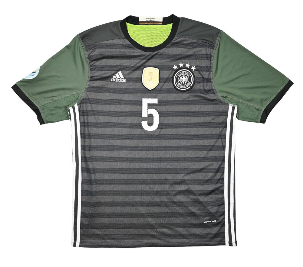 2015-17 GERMANY *HUMMELS* SHIRT L