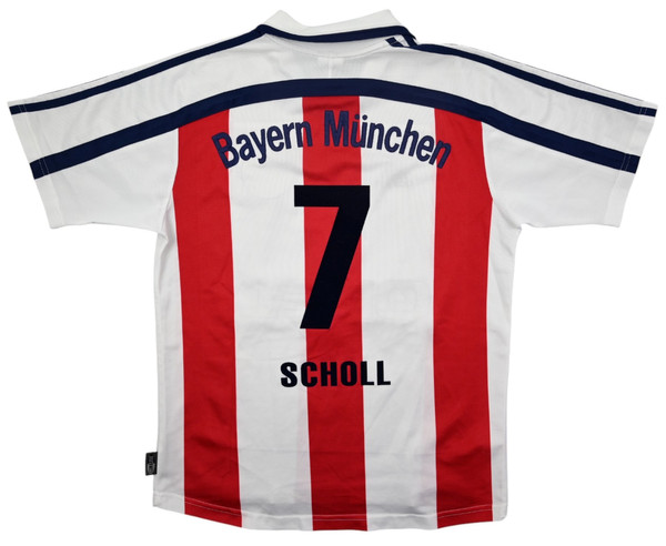 2000-01 BAYERN MUNCHEN *SCHOLL* SHIRT XL. BOYS