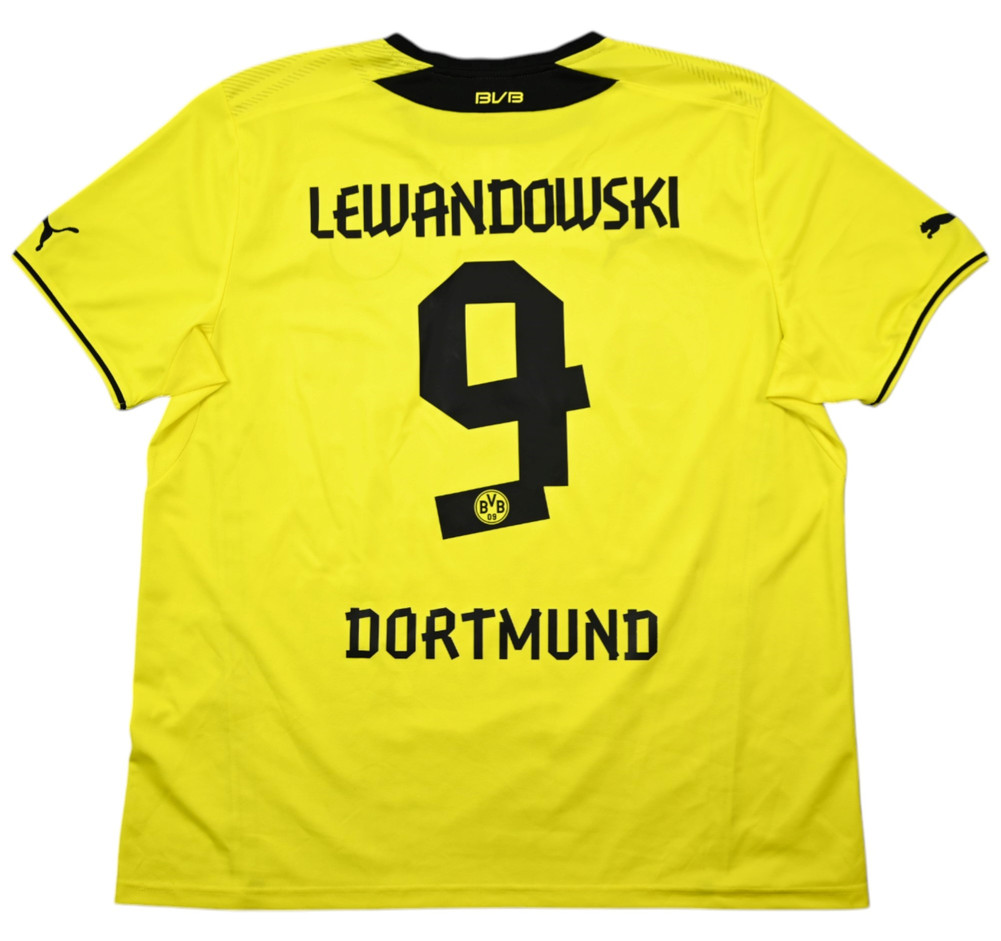 2013-14 BORUSSIA DORTMUND *LEWANDOWSKI* SHIRT XXL
