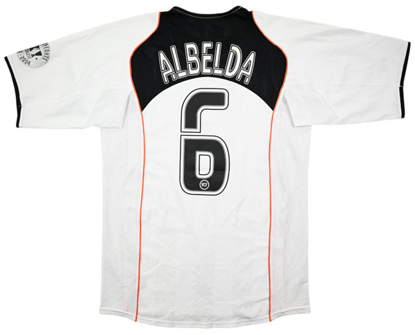 2004-05 VALENCIA *ALBELDA* SHIRT S